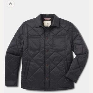 The Normal Brand Men's Quilted Sherpa Lined Black Jacket